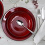 Avet Plato Hondo 20.5 cm - 6 unidades - Colección Reactive Red - Diámetro 20.5 cm Altura 4 cm